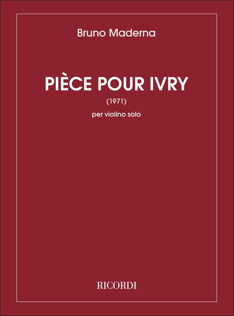 Pièce Pour Ivry (1971)